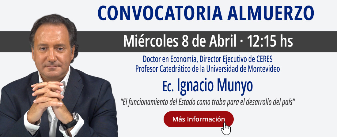 8 abril 2026 Ec. Ignacio Munyo CLUB URUGUAYO BRITÁNICO